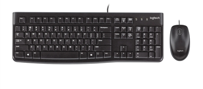 Logitech MK120 Wired Mouse and Keyboard Combo