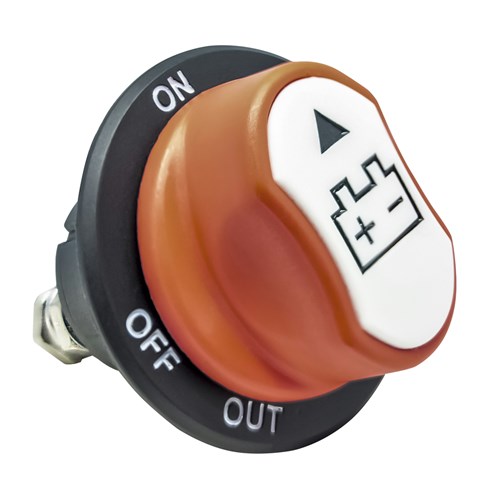 100A PANEL MOUNT BATTERY ISOLATOR SWITCH WITH REMOVABLE KEY