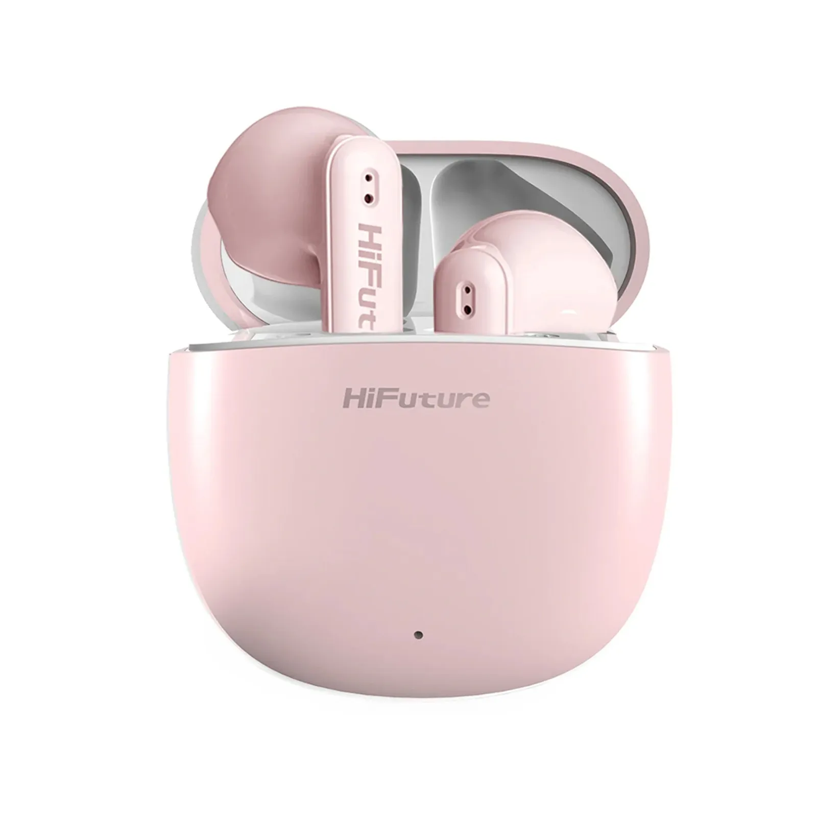 HiFuture ColorBuds2 Pink Wireless Earbuds  Soft Bass  Easy Control