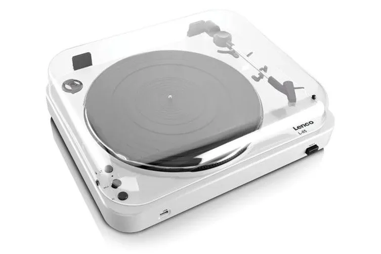 Lenco L85 SemiAutomatic Turntable with USB Digitization
