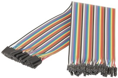 150MM SOCKET TO SOCKET  JUMPER LEADS  40 PIECE