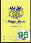 SPIRAX 244 MUSIC BOOK 96 PAGE A4 A4 8MM STAVE M896 96PG