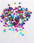 JASART SEQUIN 10MM ROUND  ASSORTED 25g
