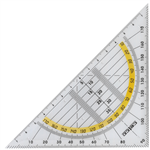 CELCO 2 IN 1 SET SQUARE  PROTRACTOR