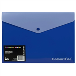 COLOURHIDE   DOC WALLET PP W BUTTON