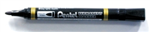 PENTEL N850 PERMANENT MARKER BULLET 10MM BLACK