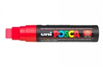 POSCA PC17K PAINT MARKER CHISEL EXTRA BROAD 15MM RED