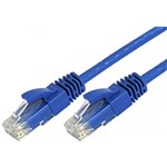 8WARE CAT6A CABLE 05M 50CM  BLUE COLOR RJ45 ETHERNET NETWORK LAN UTP PATCH CORD SNAGLESS