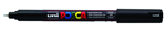 POSCA PC1MR PAINT MARKER BULLET ULTRA FINE 07MM BLACK