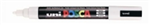 MARKER UNI POSCA PC5M BULLET TIP WHITE