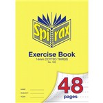 SPIRAX 103 EXERCISE BOOK 48 PAGE A4 14MM DOTTED THIRDS