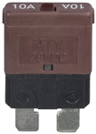 10A Manual Reset Standard Blade Circuit Breaker