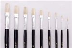 JASART HOG BRISTLE SERIES 577 FLAT BRUSHES  SIZE 2