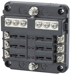 6 WAY FUSE BLOCK WITH BUS BAR