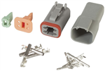 4WAY WEATHERPROOF DEUTSCH CONNECTOR SET