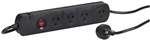 PWRBRD 4WAY FLTRSURGEOLOAD BLK