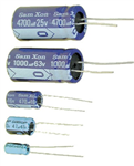 CAP ELECT RB 100U 25V 105C P25MM 5X11