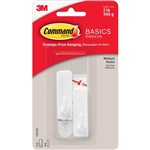 COMMAND ADHESIVE HOOKS MEDIUM PACK 2