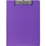MARBIG CLIPFOLDER A4 PVC SUMMER COLOURS PURPLE