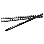REXEL BINDING COMBS 125MM 95 PAGE CAPACITY BLACK PACK 100