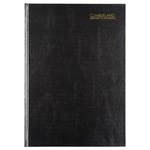 CUMBERLAND 2025 CBOUND DIARY A4 WTV BLACK