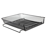 ESSELTE MESH DOCUMENT TRAY A4 PORTRAIT BLACK