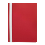 MARBIG FLAT FILES A4 ECONOMY RED