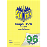 SPIRAX 138 A4 GRAPH BOOK A4 10MM 96PG