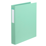 COLOURHIDE   RING BINDER PE A4 25MM BISCAY GREEN
