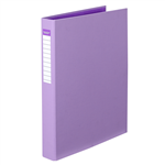 COLOURHIDE   RING BINDER PE A4 25MM PURPLE