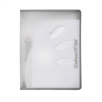 COLOURHIDE   RING BINDER ZIPPER CLEAR