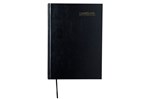 CUMBERLAND 2027 CASEBOUND DIARY A4 TWO PAGES TO A DAY BLACK