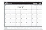 SASCO 2027 MONTHLY WALL CALENDAR 530X395MM