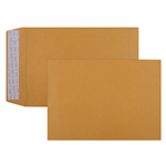 CUMBERLAND ENVELOPES POCKET C5 229X162 85GSM STRIP SEAL GOLD BOX 500
