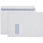 CUMBERLAND STRIP SEAL POCKET ENVELOPE 90GSM C4 324 X 229MM WHITE BX250