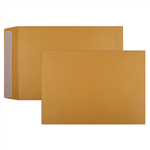 CUMBERLAND ENVELOPES POCKET 380X255 100GSM STRIP SEAL GOLD BOX 250