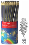 FABERCASTELL GOLDFABER PENCILS 2B PACK 72