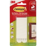 COMMAND PICTURE HANGING STRIP LARGE WHITE PACK 4 PAIRS