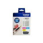 BROTHER LC33173PK INK CARTRIDGE VALUE PACK CYANMAGENTAYELLOW