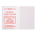 CUMBERLAND CARD HOLDER CLEAR PVC HOLDER