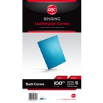 GBC BINDING COVER A4 LGRAIN BLUE PK100