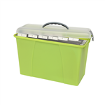 CRYSTALFILE   CARRY CASE CLEAR LIDLIME BASE