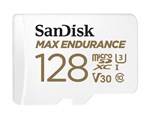 SANDISK MAX ENDURANCE MICROSDXC CARD SQQVR 128G UHSI C10 U3 V30 100MBS R 40MBS W SD ADAPTOR 5Y
