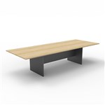 RAPID WORKER MELAMINE BOARDROOM TABLE BASE  IRONSTONE