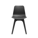 LUCID CHAIR  BLACK SHELL  BASE  MODERN OFFICE SEATING