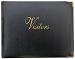 Zions General Purpose Visitor Book  Black 129 Pages