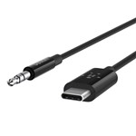 Belkin RockStar USBC to 35mm Audio Cable 09M  Black