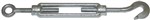 MRK GALVANIZED TURNBUCKLE HOOK  EYE M5  MARINE  ROAD USE