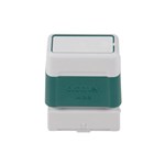 BROTHER 14X38MM GREEN SELFINKING STAMP  DURABLE  CLEAR