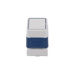 BROTHER 30X30MM BLUE PREINKED STAMP  CLEAR  DURABLE